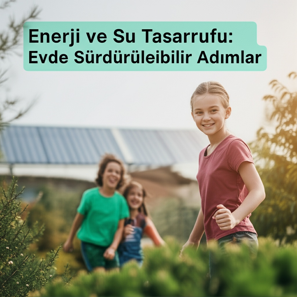 Enerji ve Su Tasarrufu: Evde Sürdürülebilir Adımlar