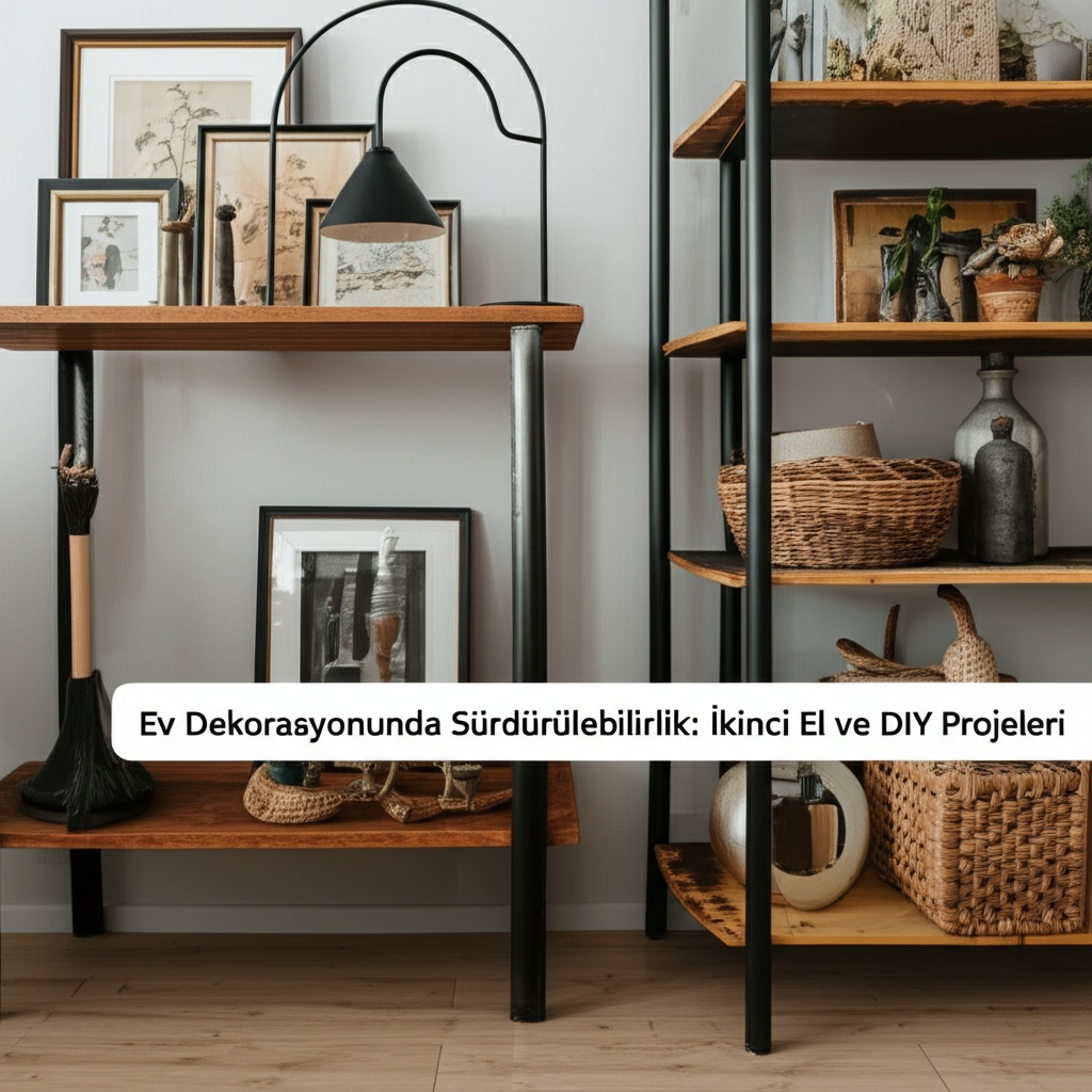 Ev Dekorasyonunda Sürdürülebilirlik: İkinci El ve DIY Projeleri