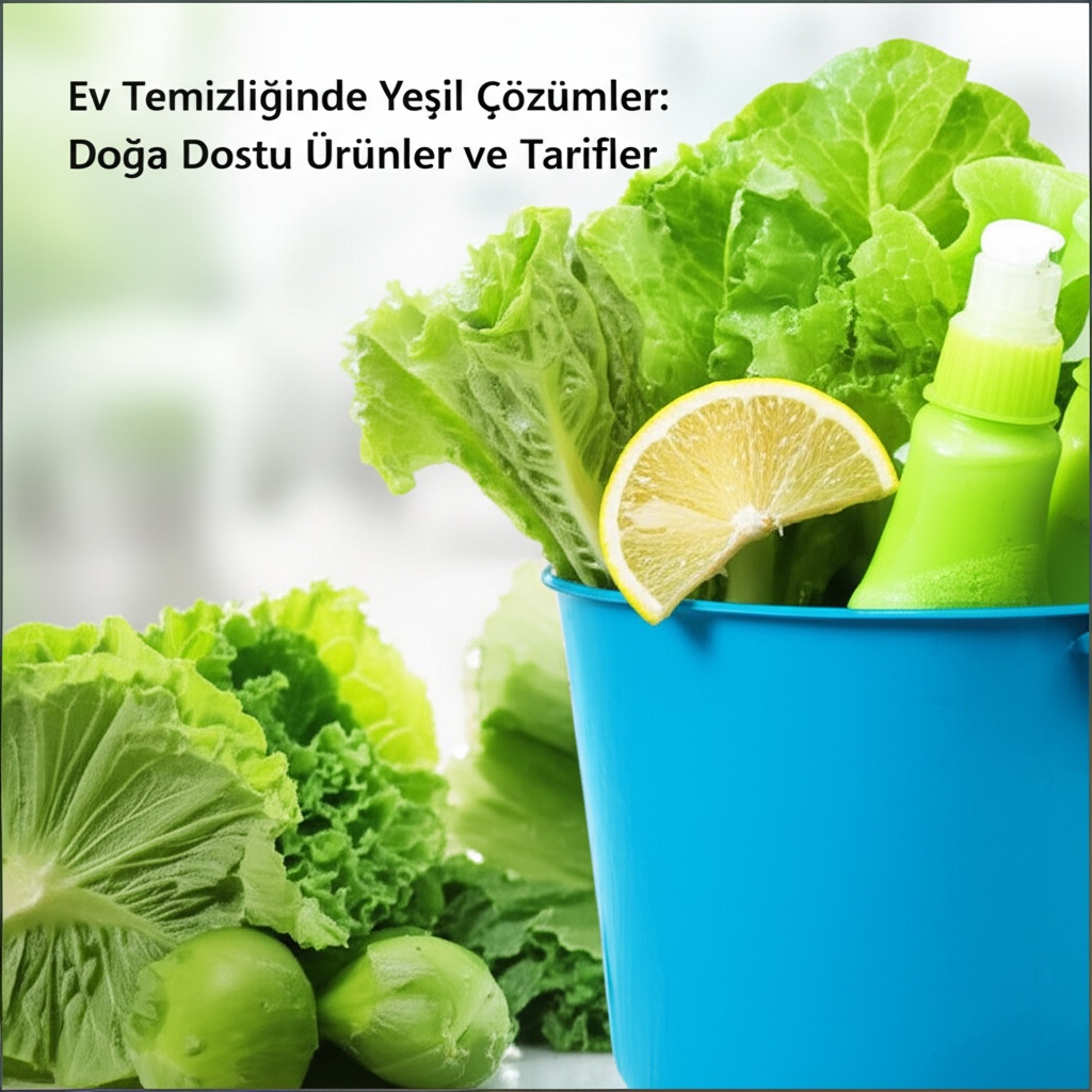 Ev Temizliğinde Yeşil Çözümler: Doğa Dostu Ürünler ve Tarifler