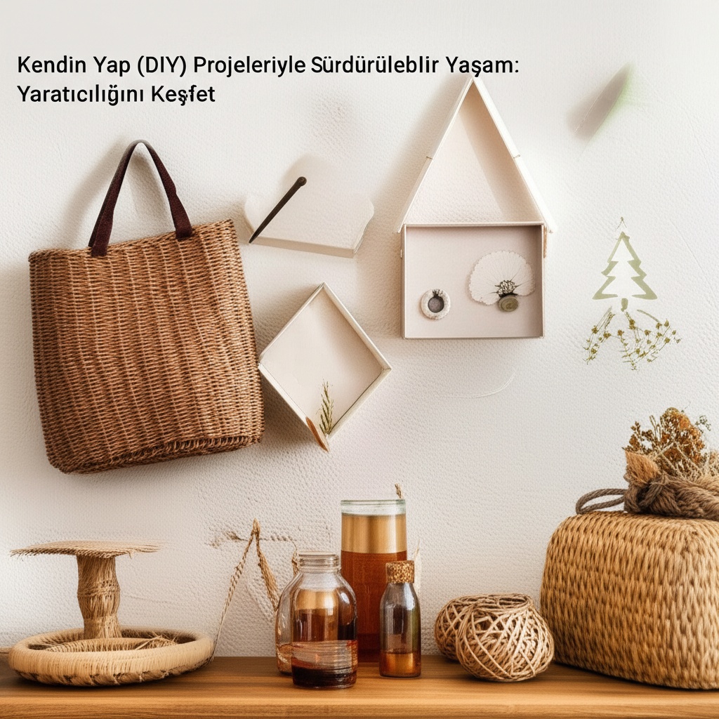 Kendin Yap (DIY) Projeleriyle Sürdürülebilir Yaşam: Yaratıcılığını Keşfet