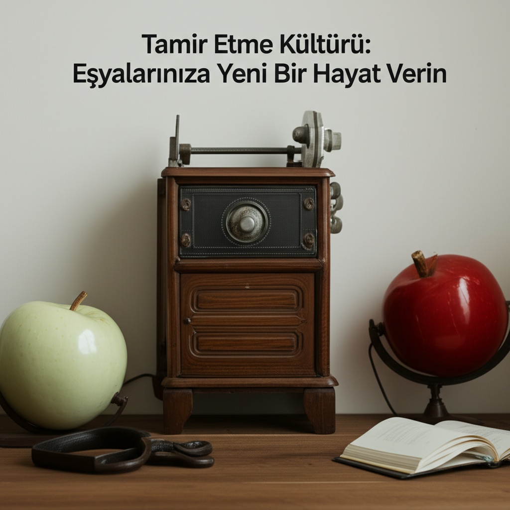 Tamir Etme Kültürü: Eşyalarınıza Yeni Bir Hayat Verin